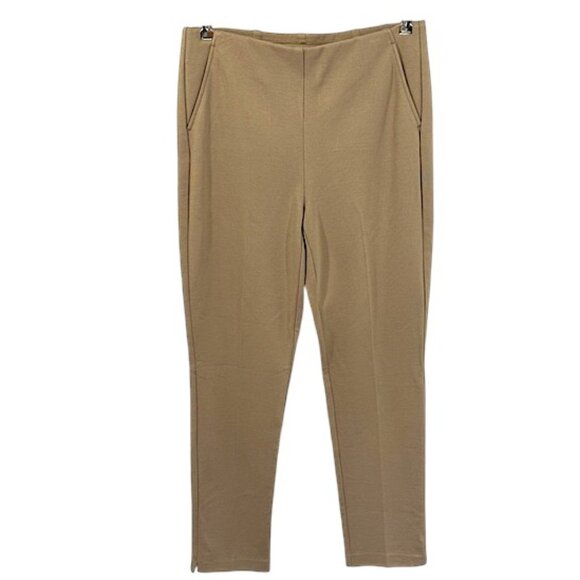 Chico's Ponte Ankle Pants Size 0 (4) Inner Stretch Waistband - Picture 2 of 12